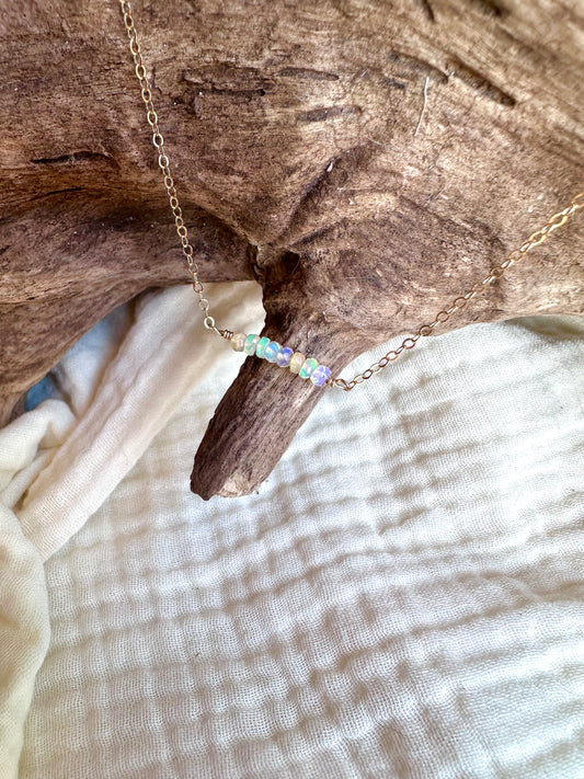 Ethiopian Opal Necklace