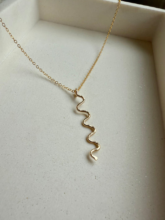 Squiggle Necklace
