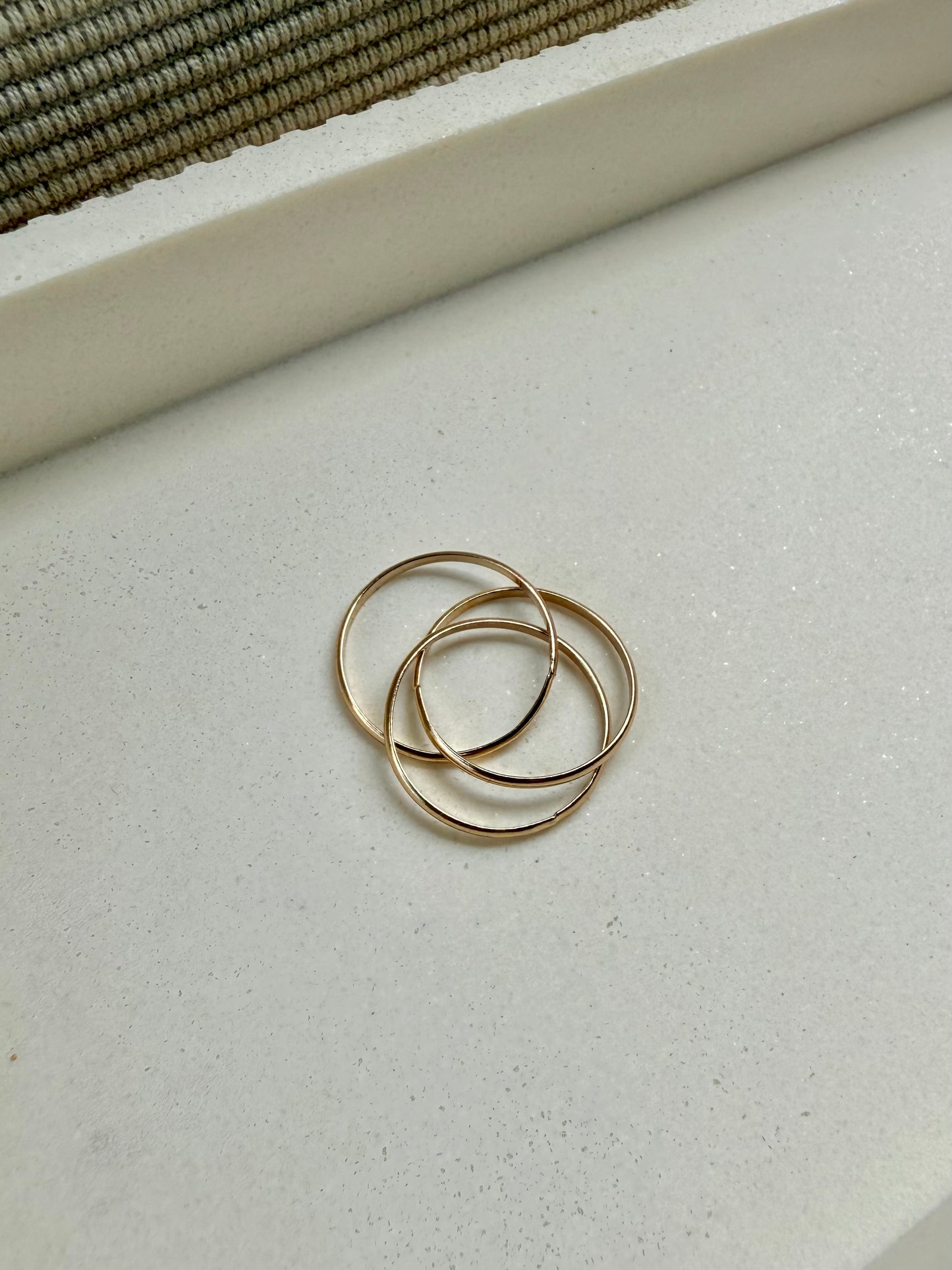 Fidget Triple Band Ring