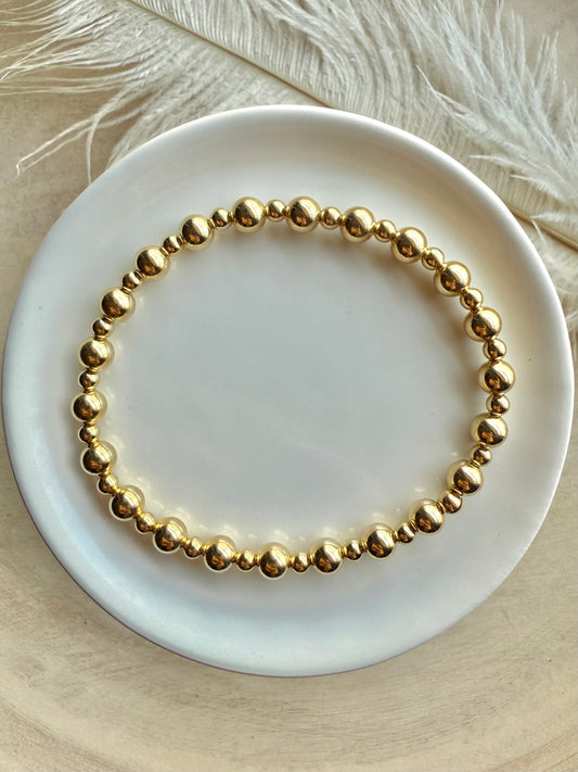 Bubble Metal Beaded Bracelet