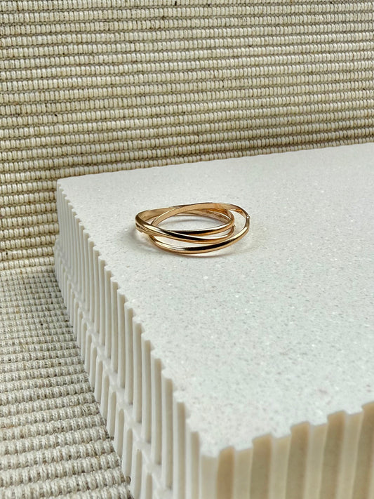 Fidget Triple Band Ring