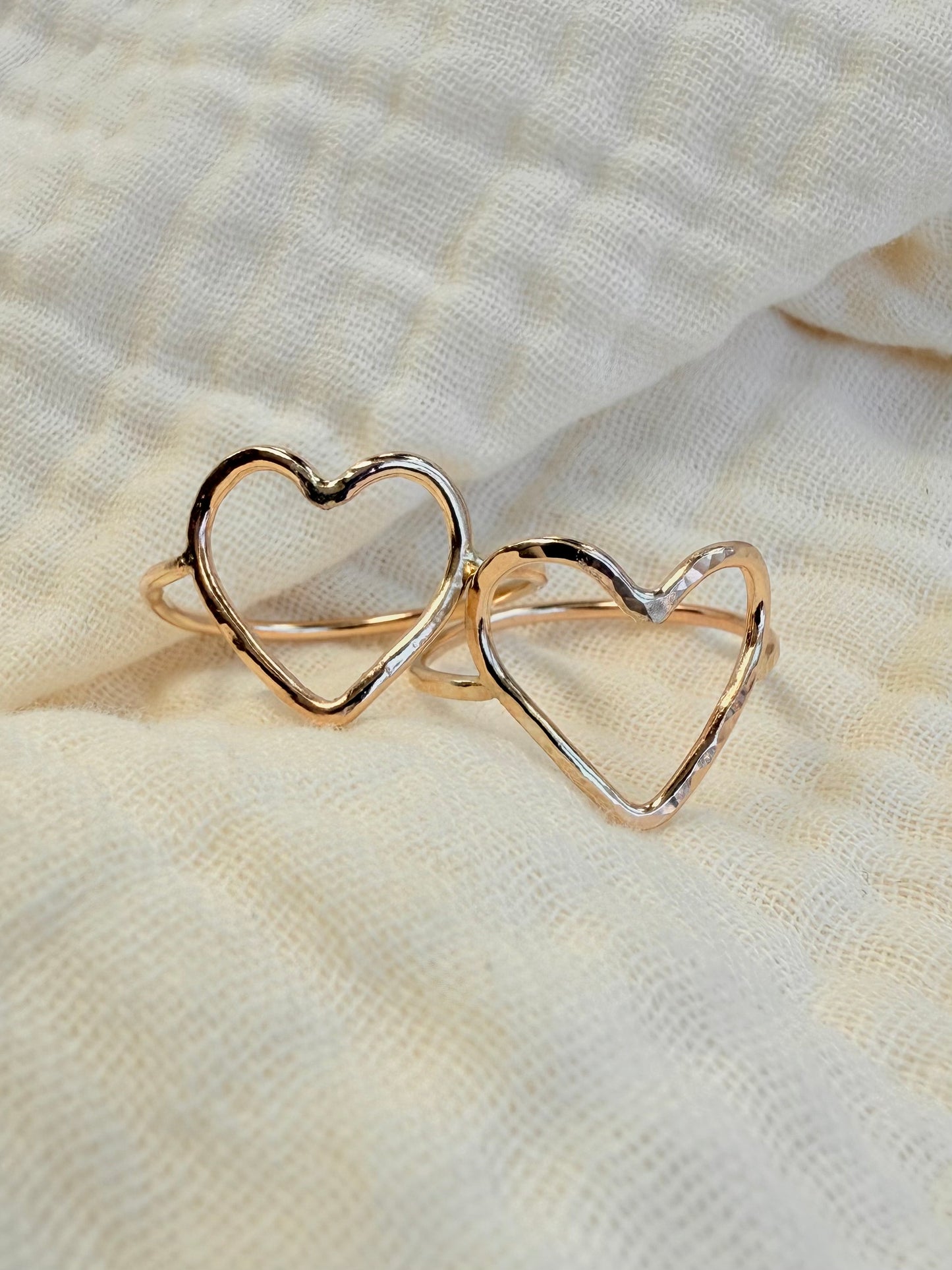 Open Heart Ring