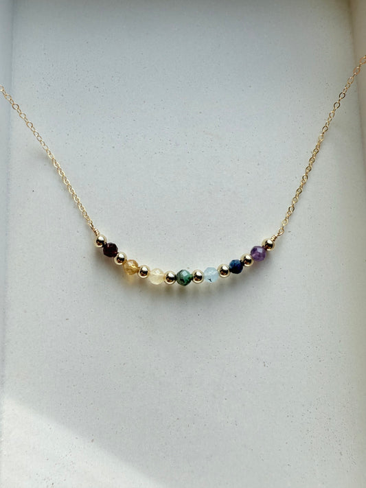 Rainbow Dainty Necklace