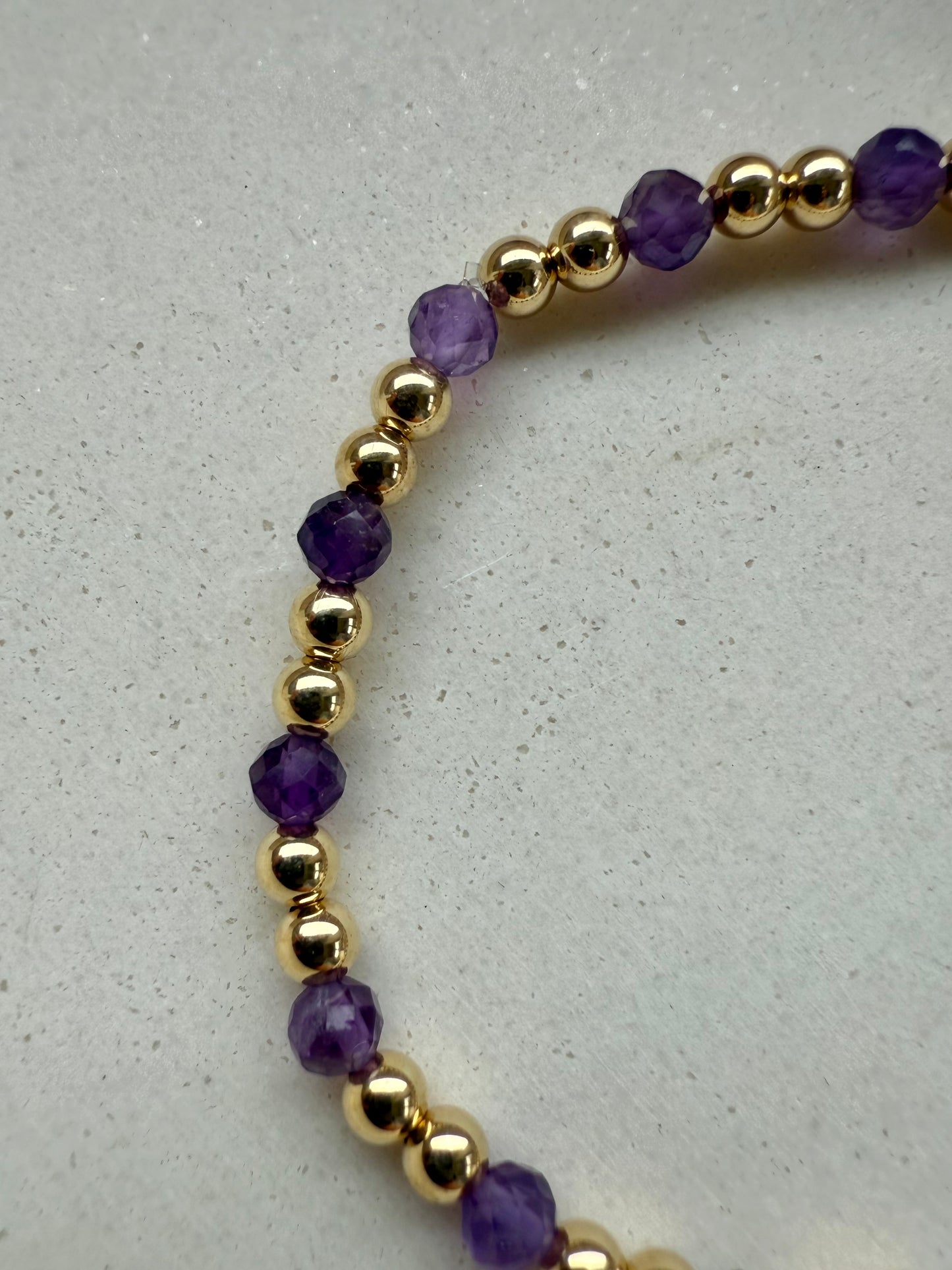Amethyst Bracelet - February Birthstone