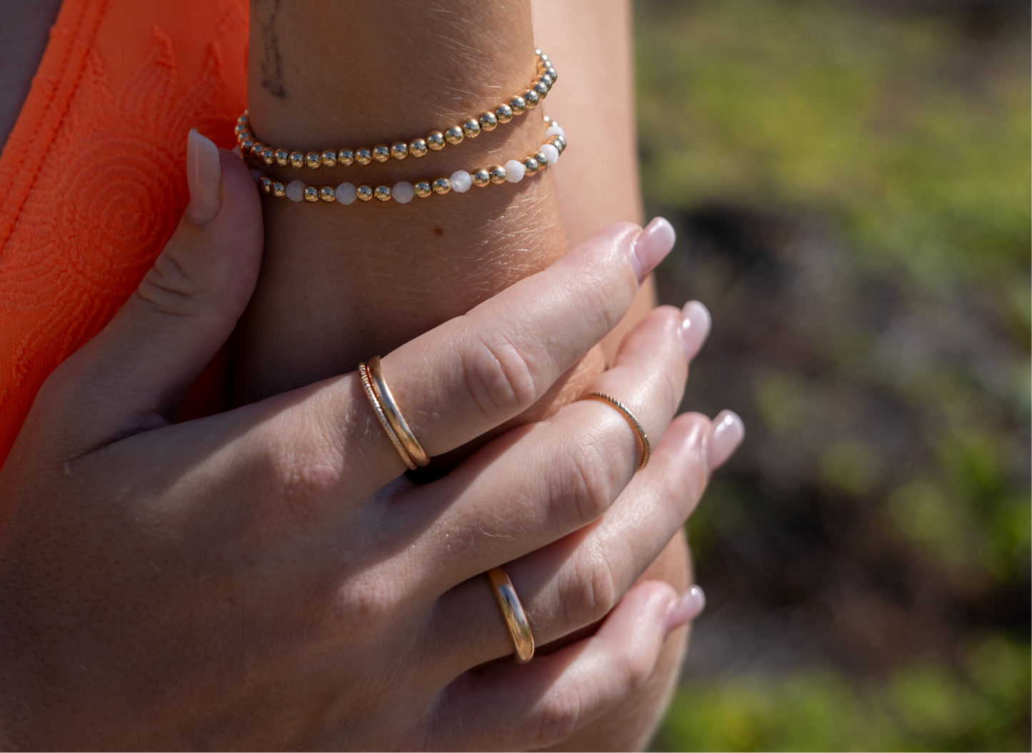 Sparkle Stacking Ring