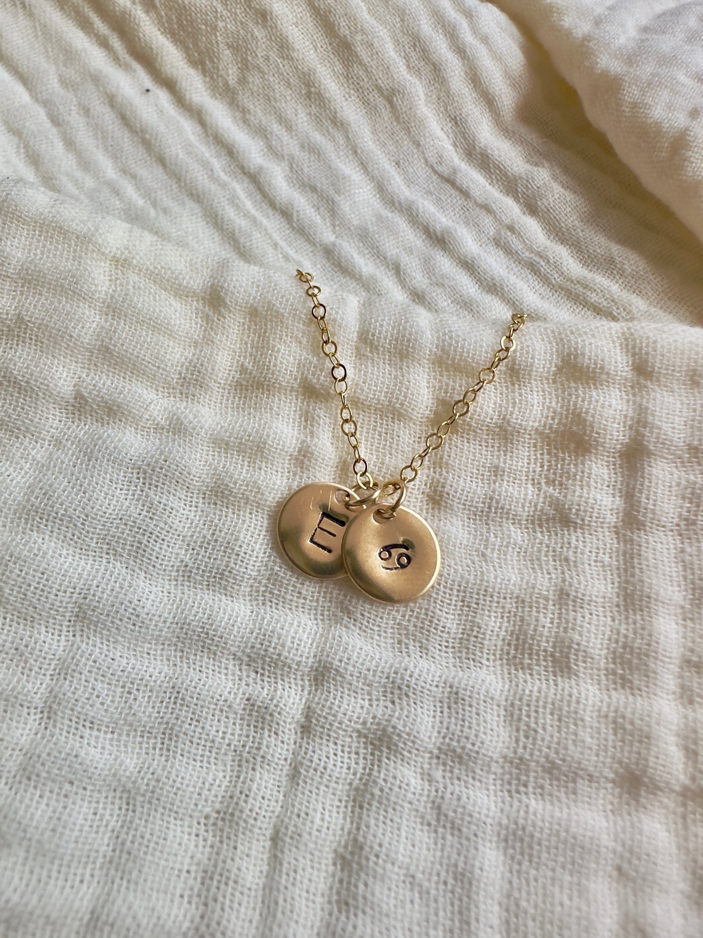 Medium Circle Disc Add On Charm