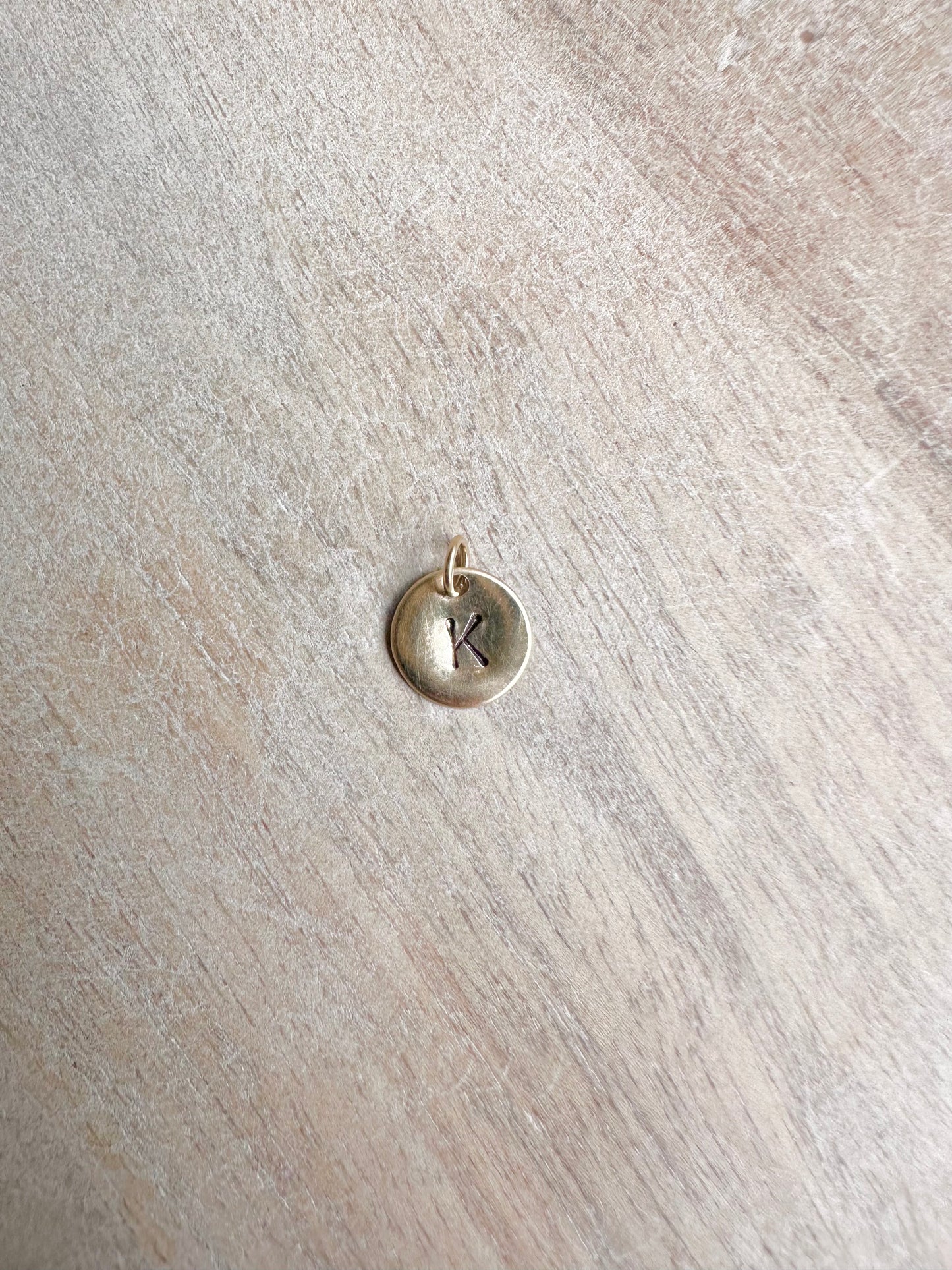 Small Circle Disc Add On Charm