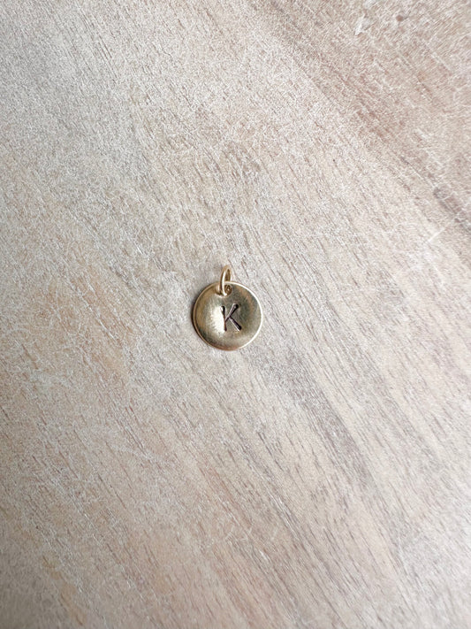 Small Circle Disc Add On Charm