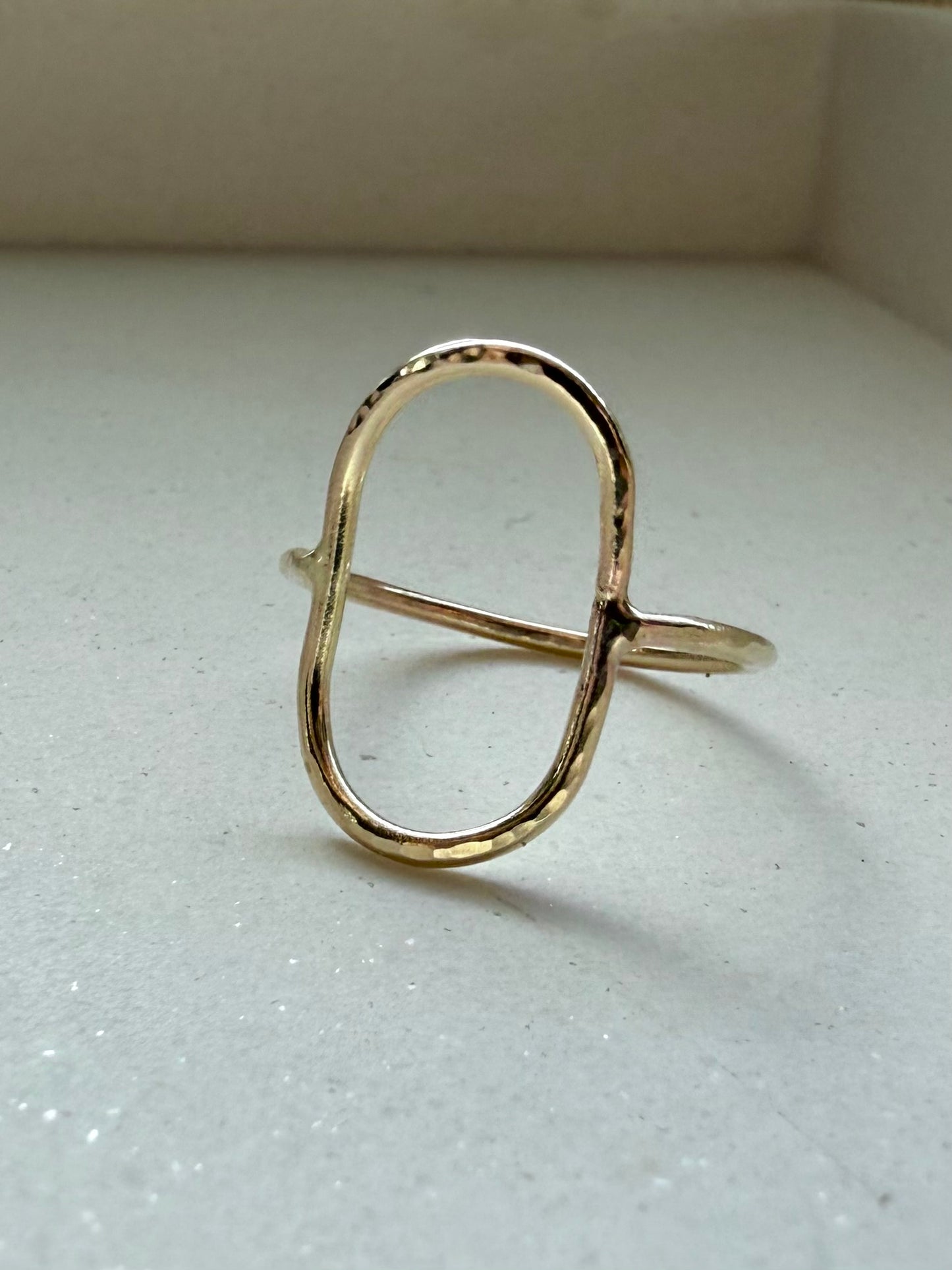 Oval Minimalist Ring
