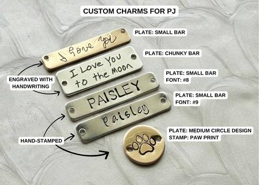 Custom Charms For Permanent Jewelry