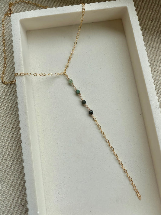 Ocean Depths Lariat Necklace