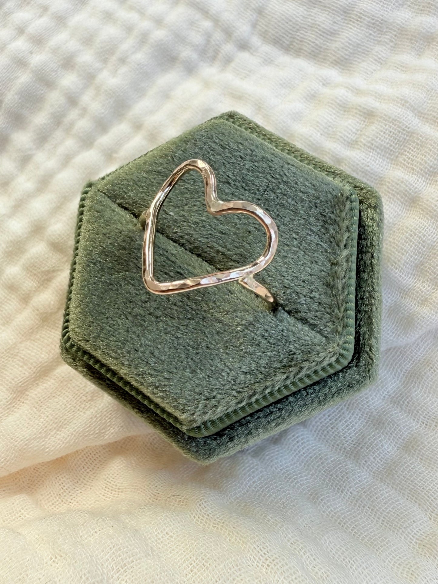 Open Heart Ring