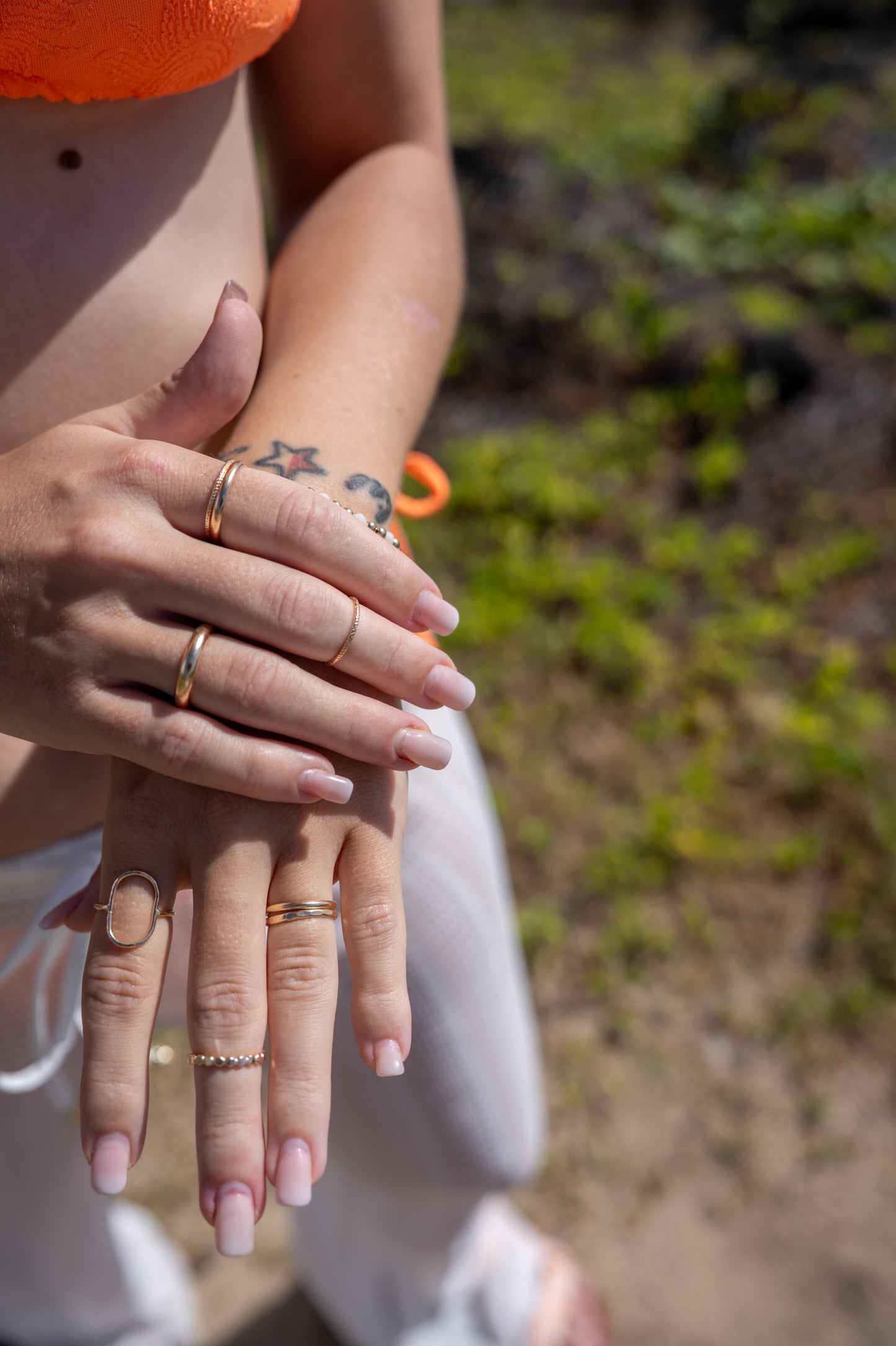 Oval Minimalist Ring