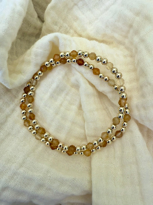 Citrine Bracelet - November Birthstone