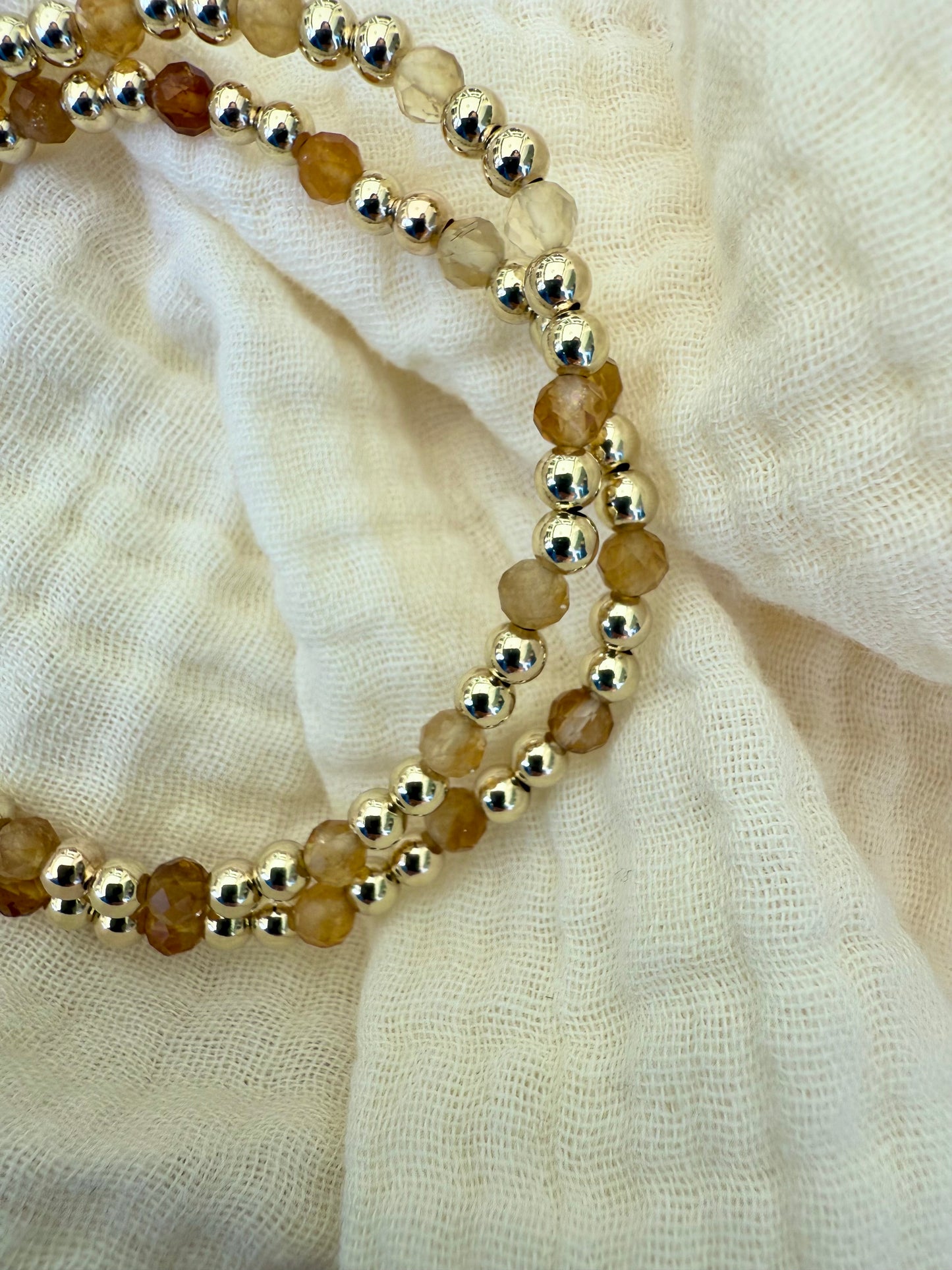 Citrine Bracelet - November Birthstone