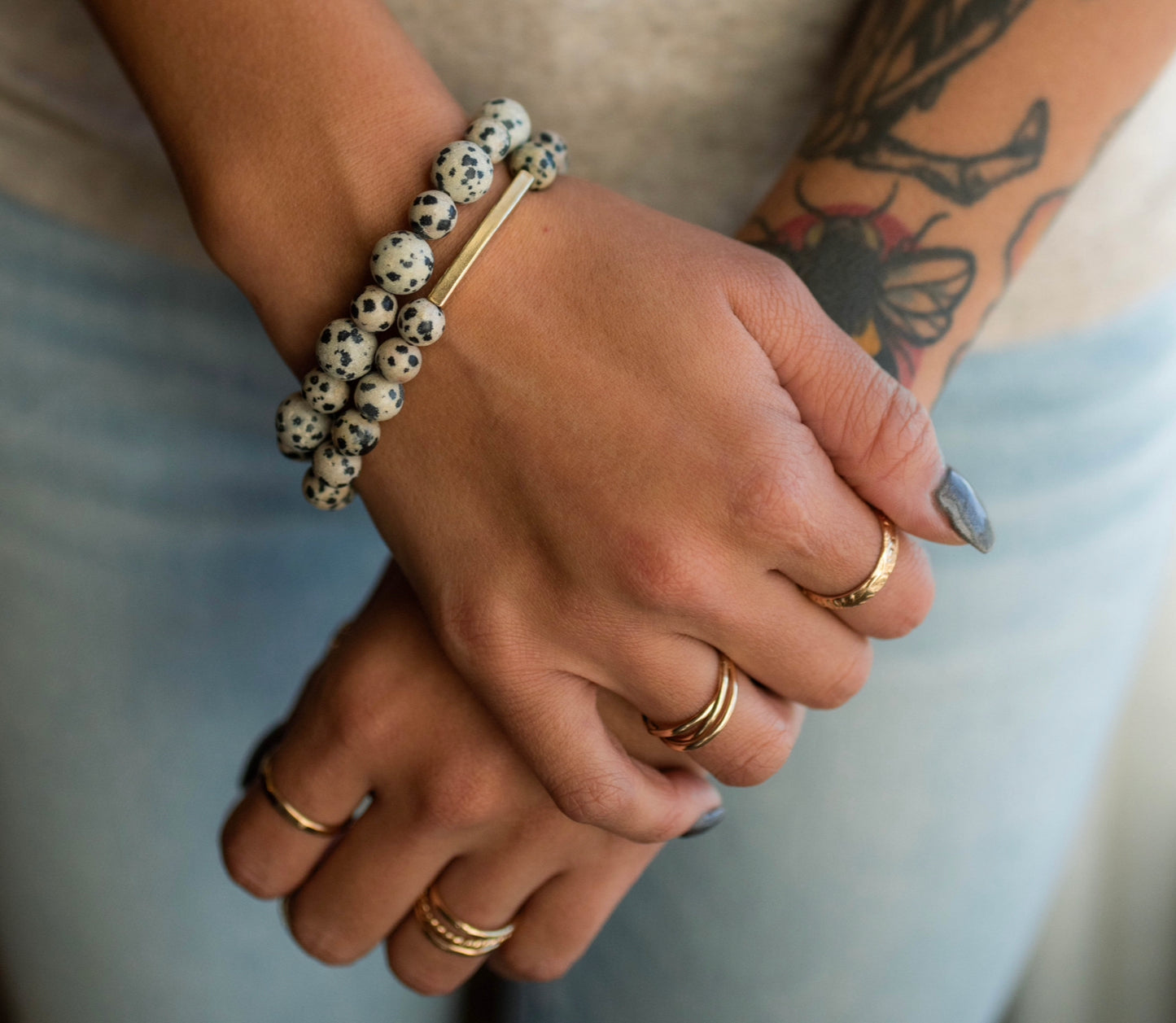 Fidget Triple Band Ring