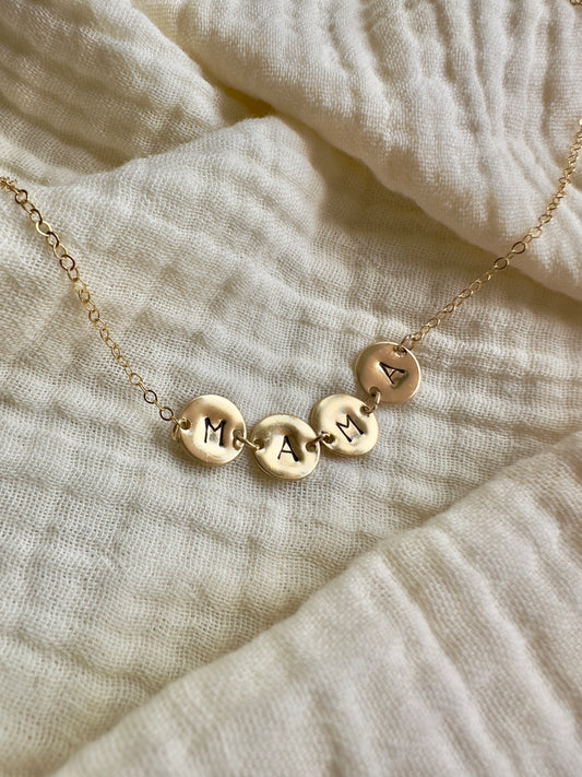 Mama Discs Necklace