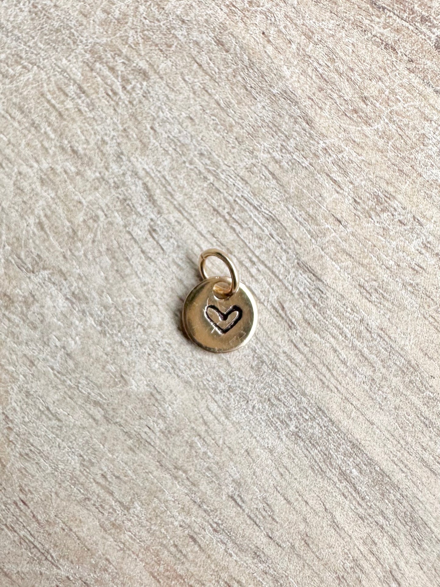 X-Small Circle Disc Add On Charm