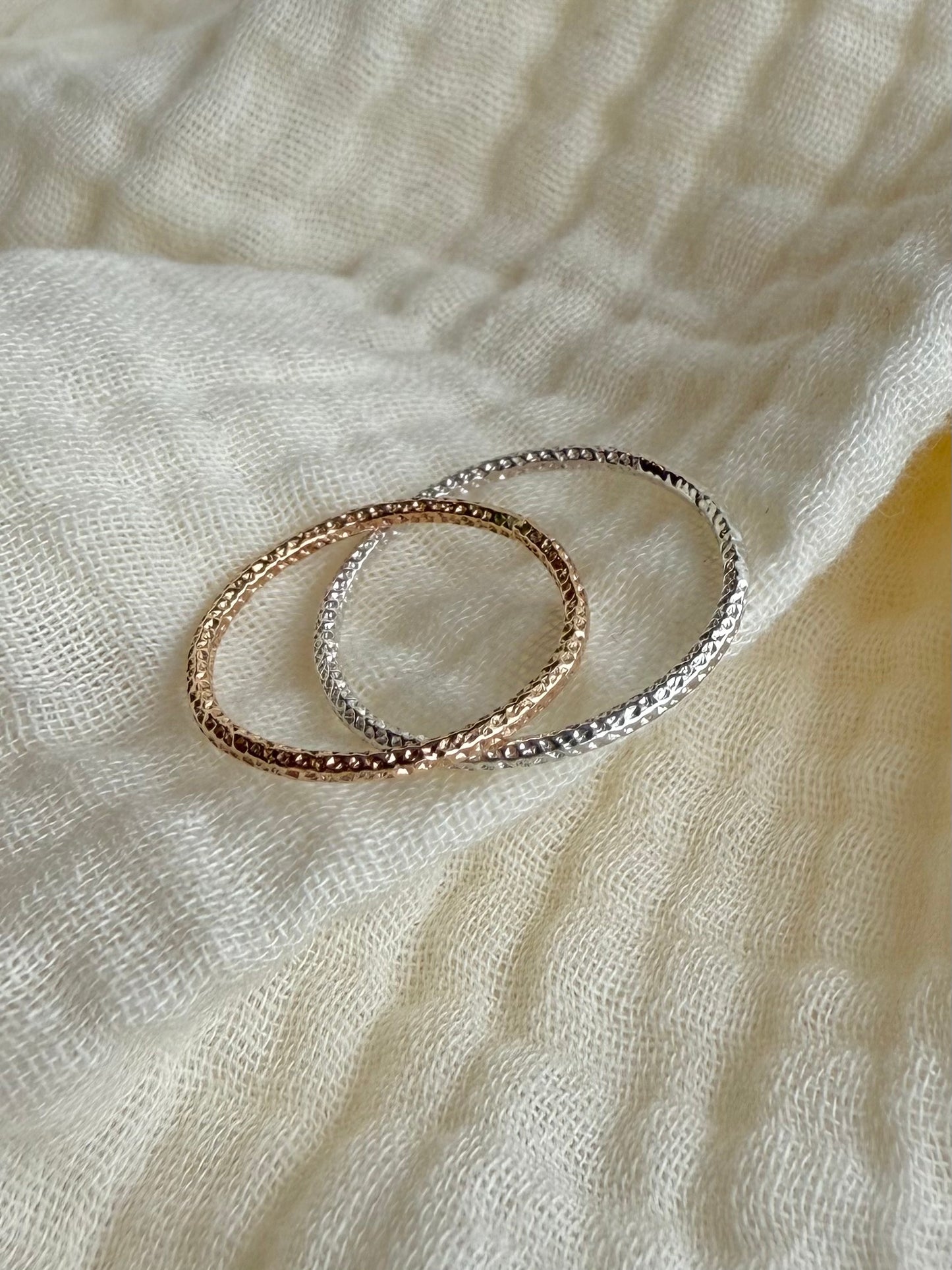 Sparkle Stacking Ring