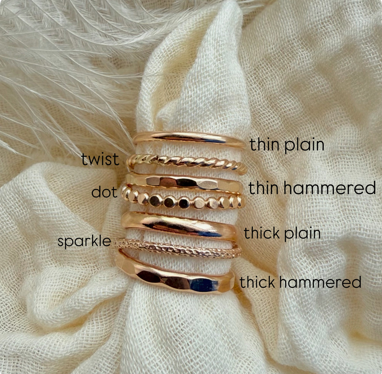 Twist Stacking Ring