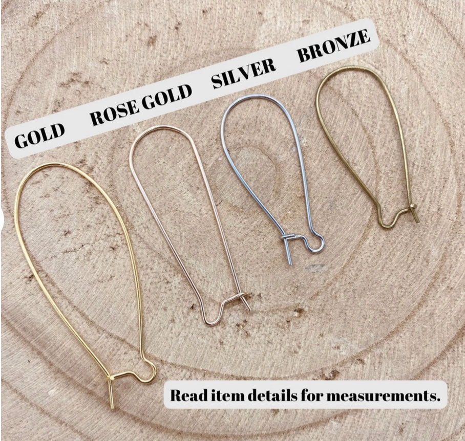 clear quartz dangles