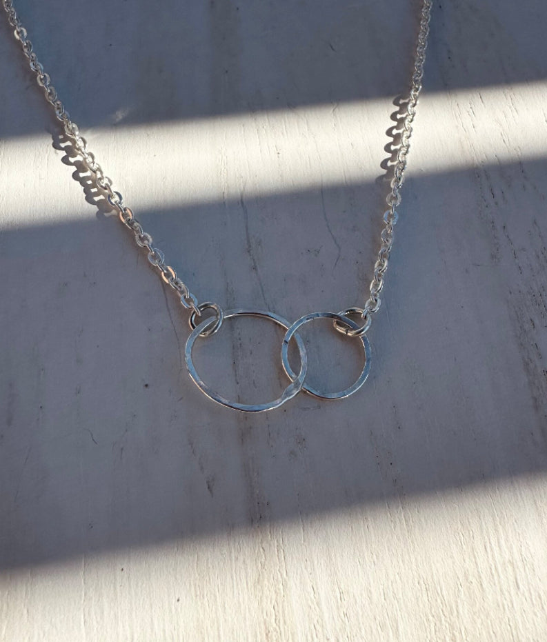 Double Circle Necklace