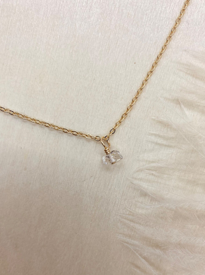 Birthstone Dangle Charms Necklace