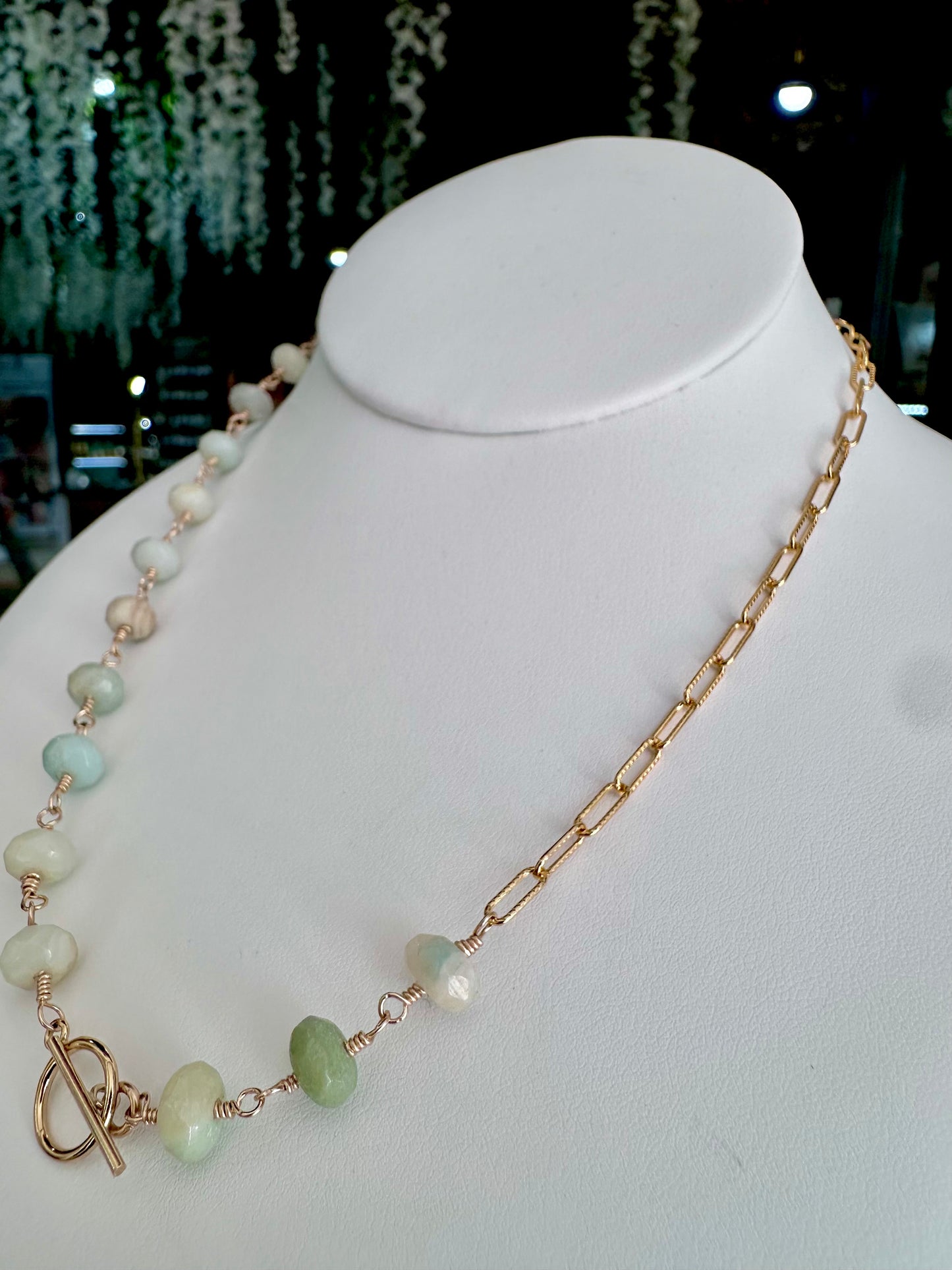 Amazonite One of a Kind Necklace