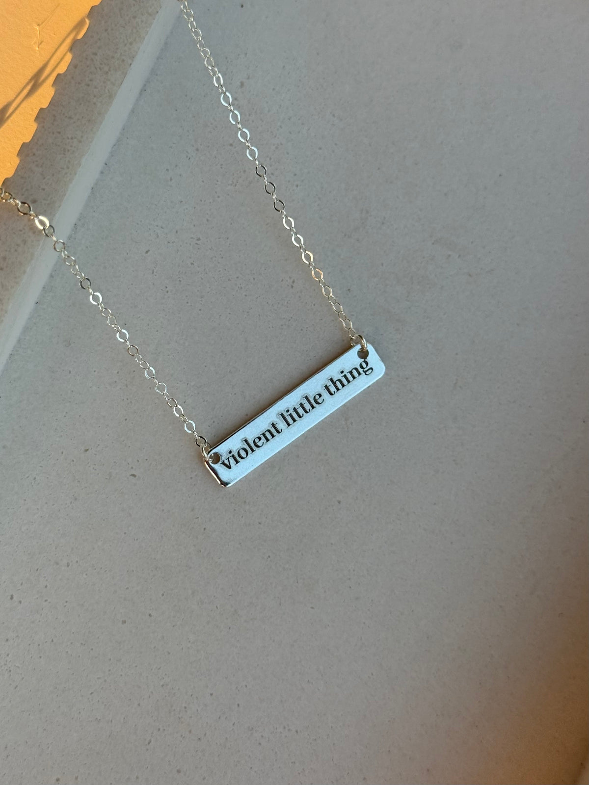 Violent Little Thing Necklace