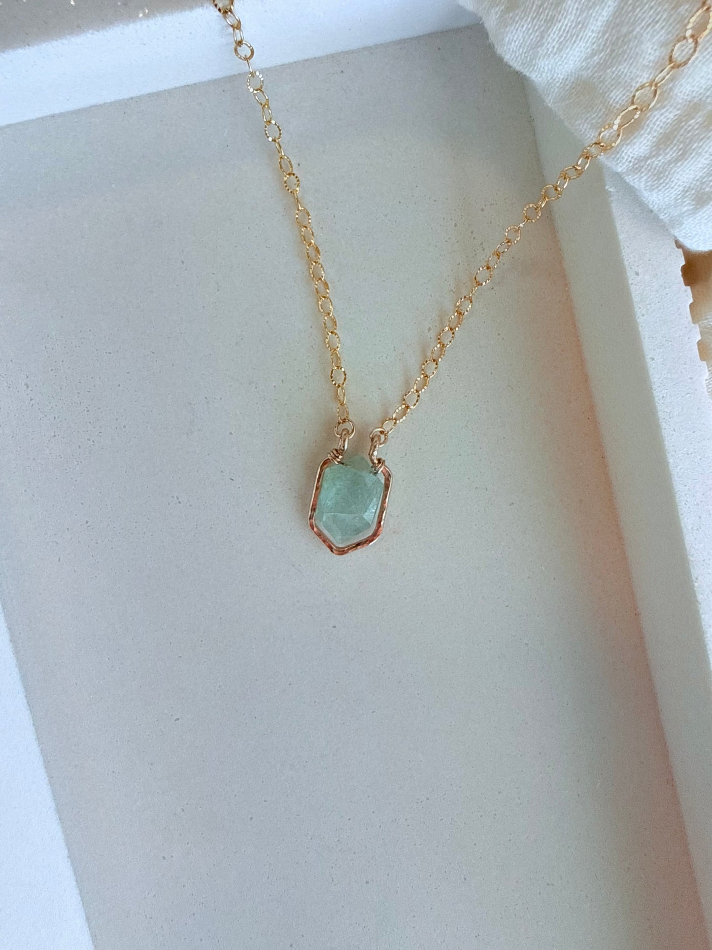 Aquamarine Necklace
