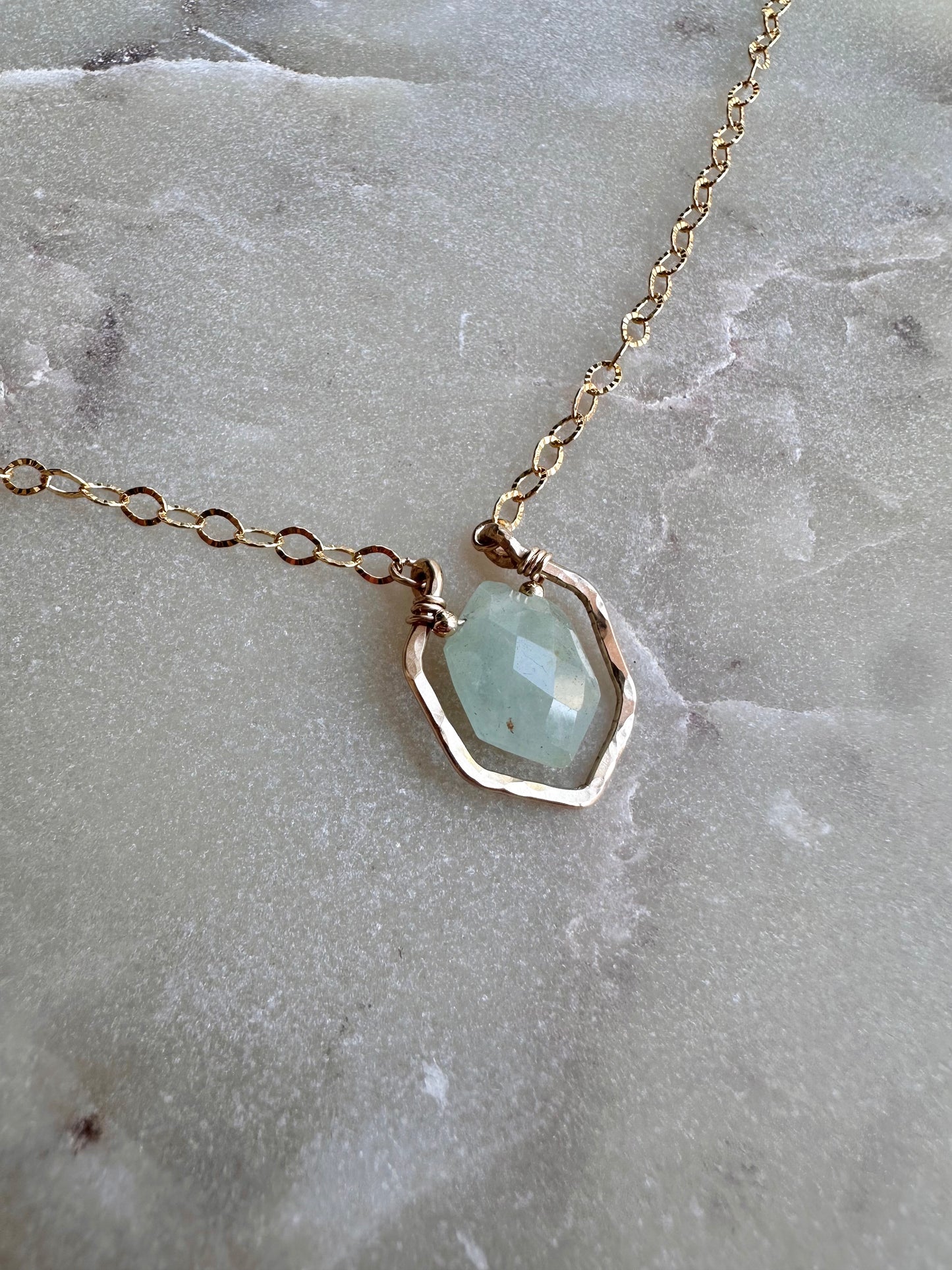 Aquamarine Necklace