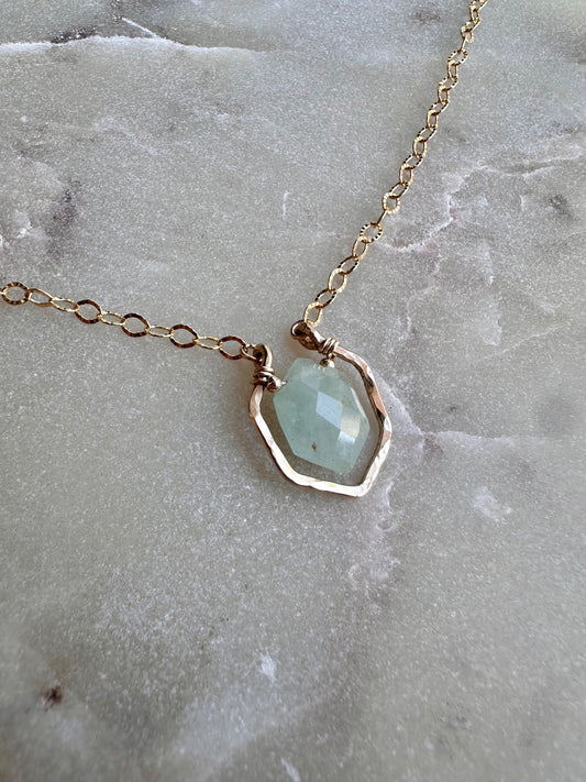 Aquamarine Necklace