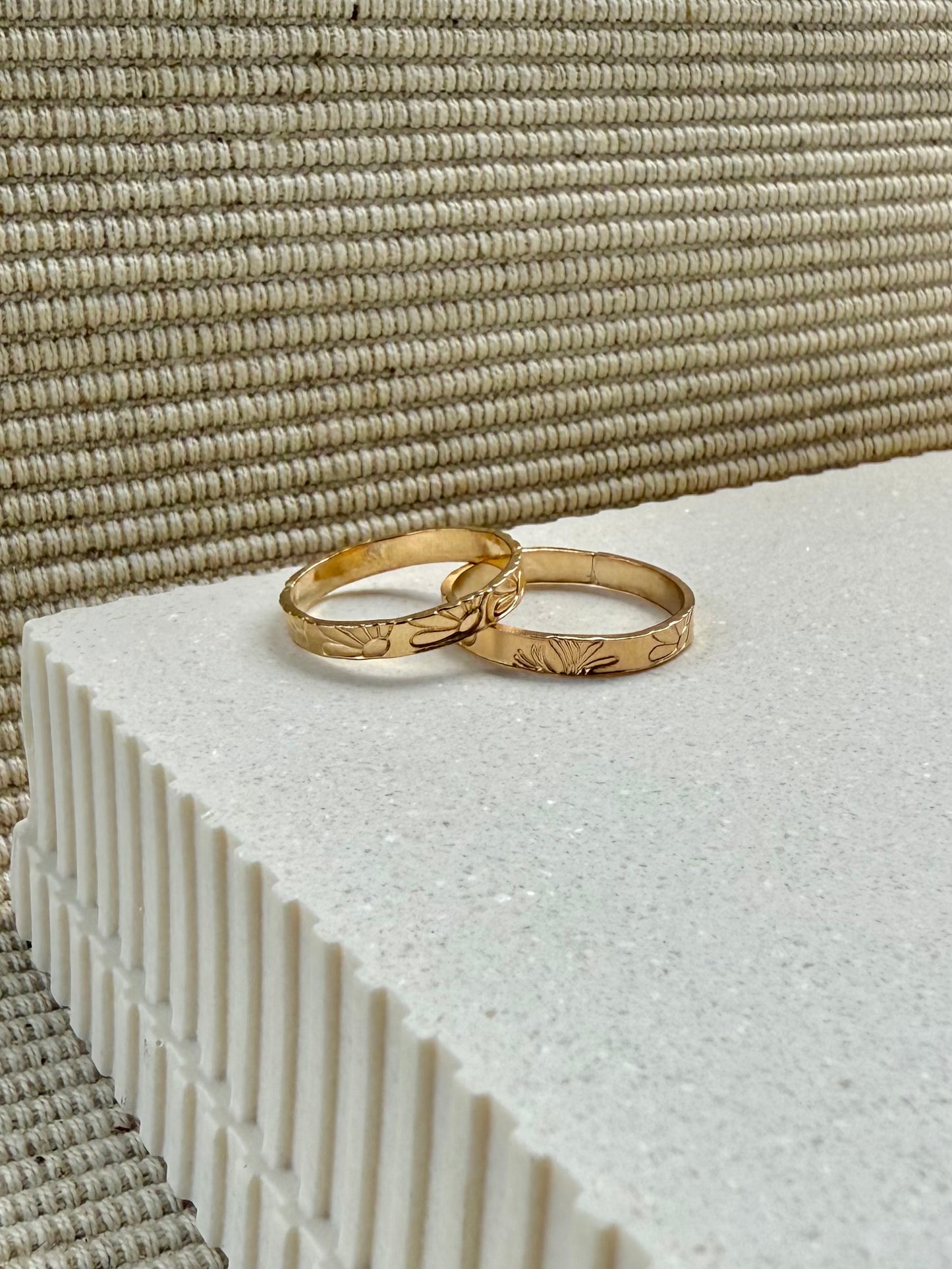 Birth Flower Ring