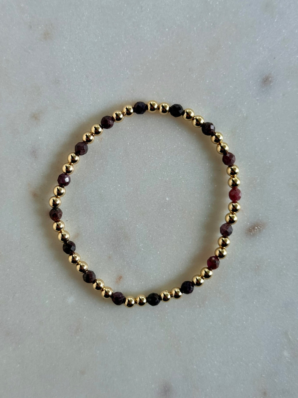 Ruby Bracelet - July Birthstone