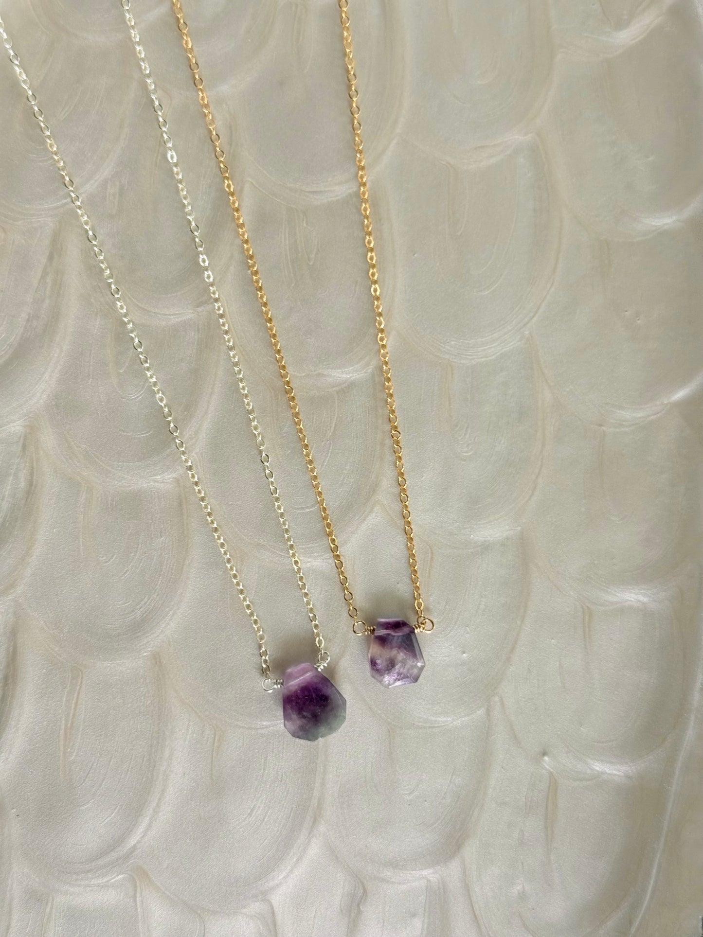 Fluorite Multi-Color Necklace