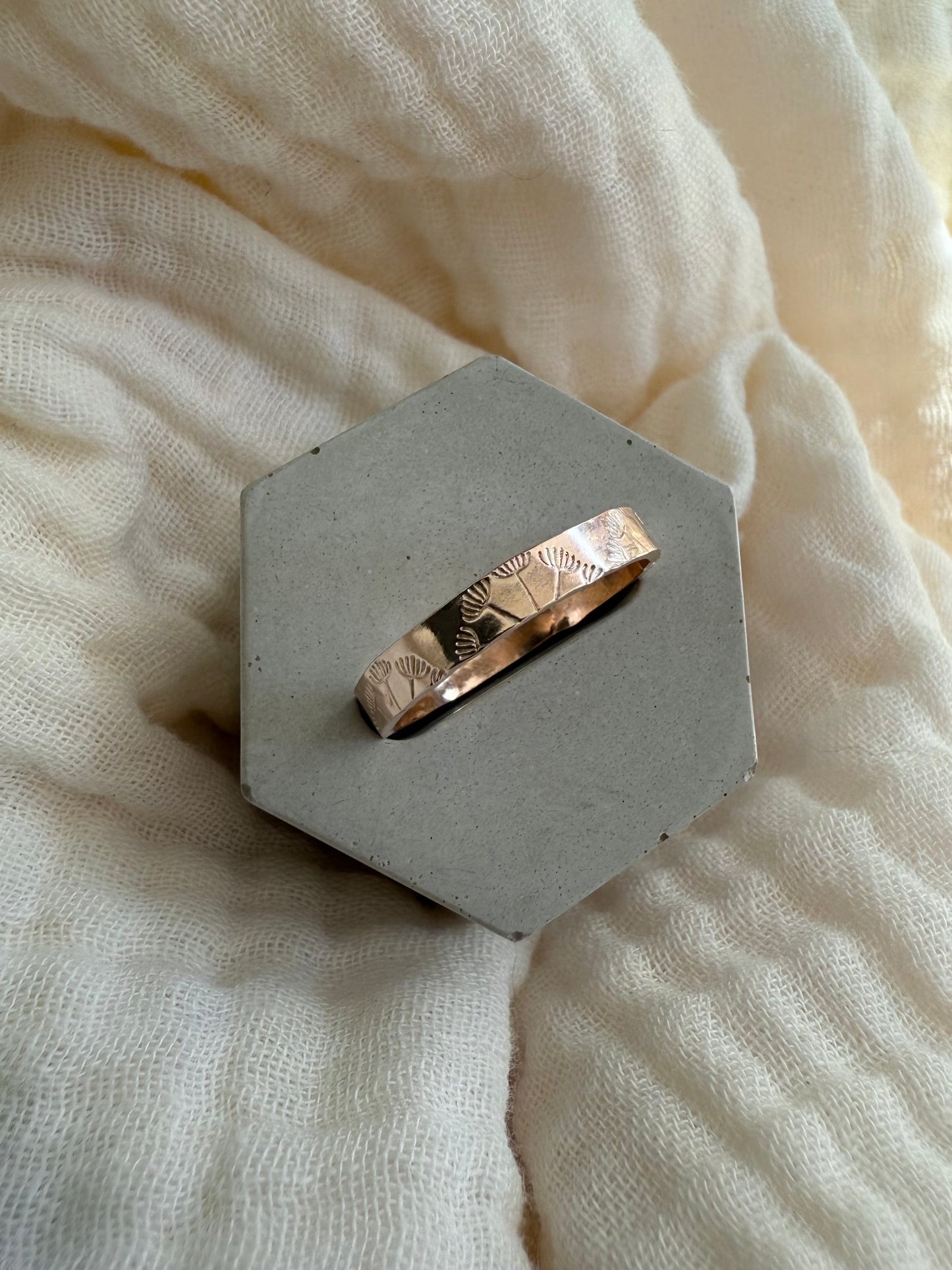 Birth Flower Ring