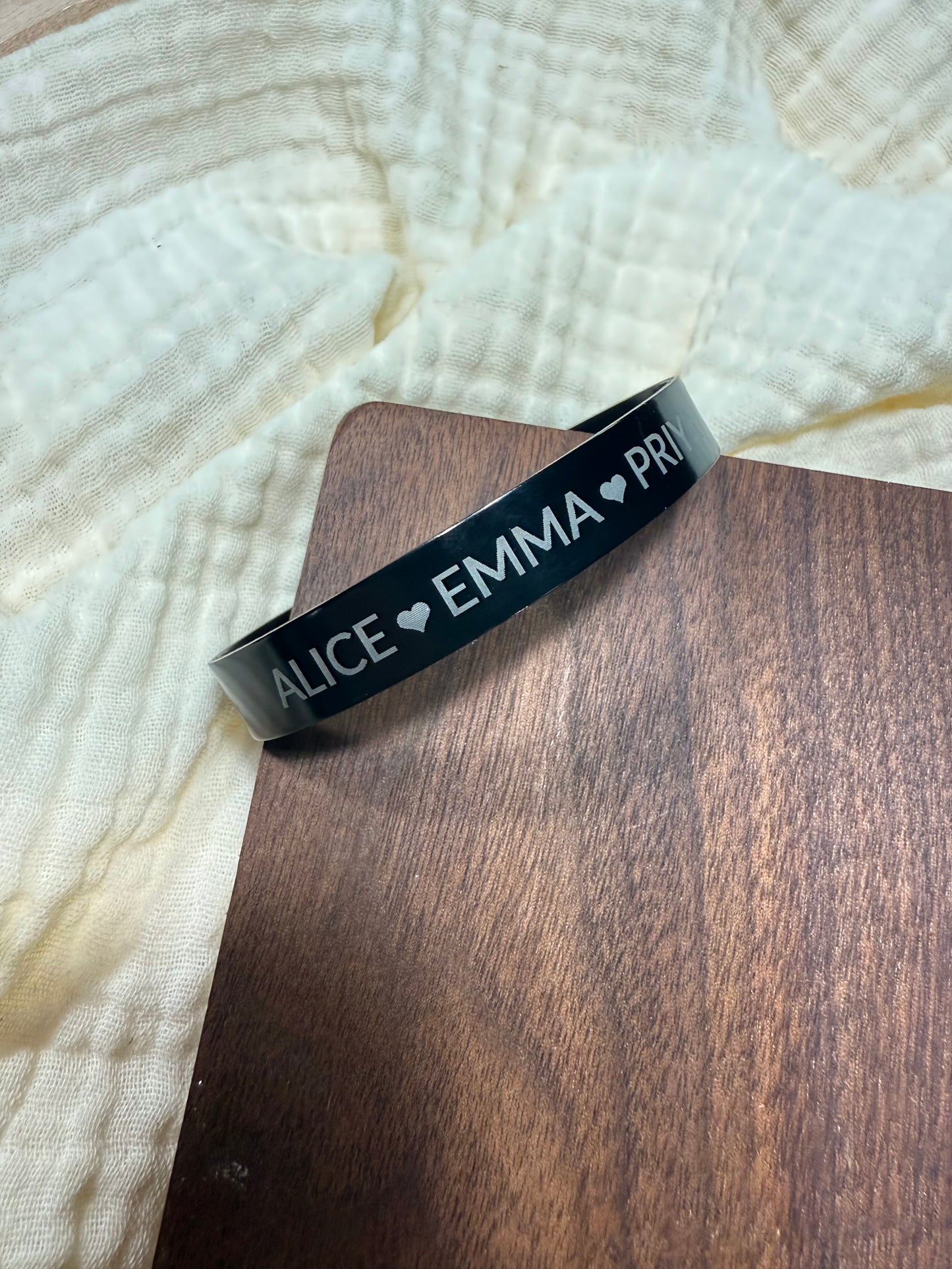 Personalized Name Cuff