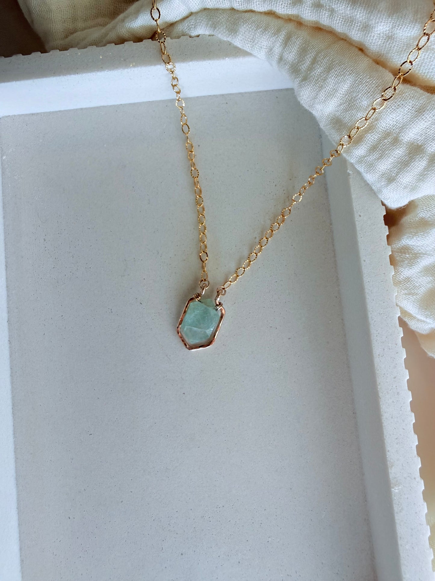 Aquamarine Necklace