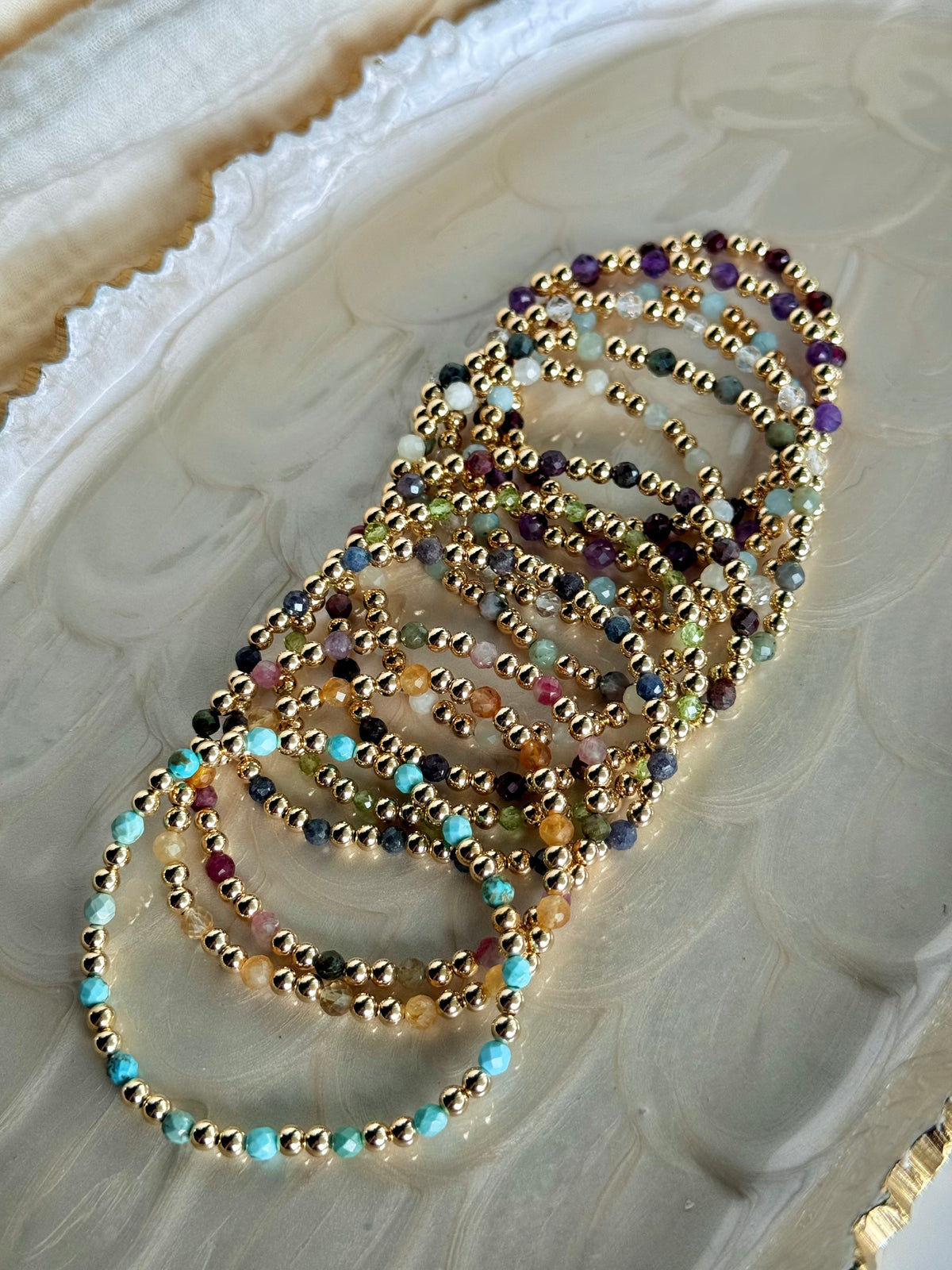Ruby Bracelet - July Birthstone
