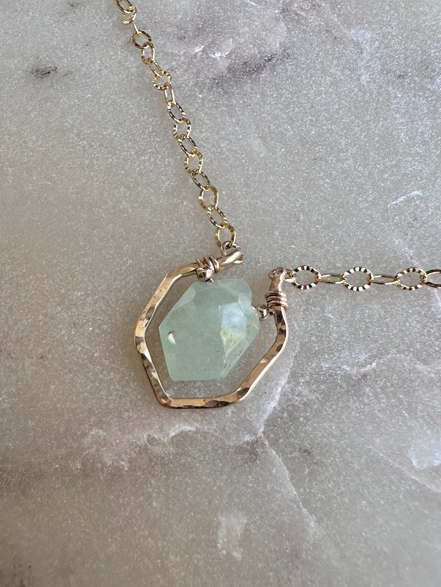 Aquamarine Necklace