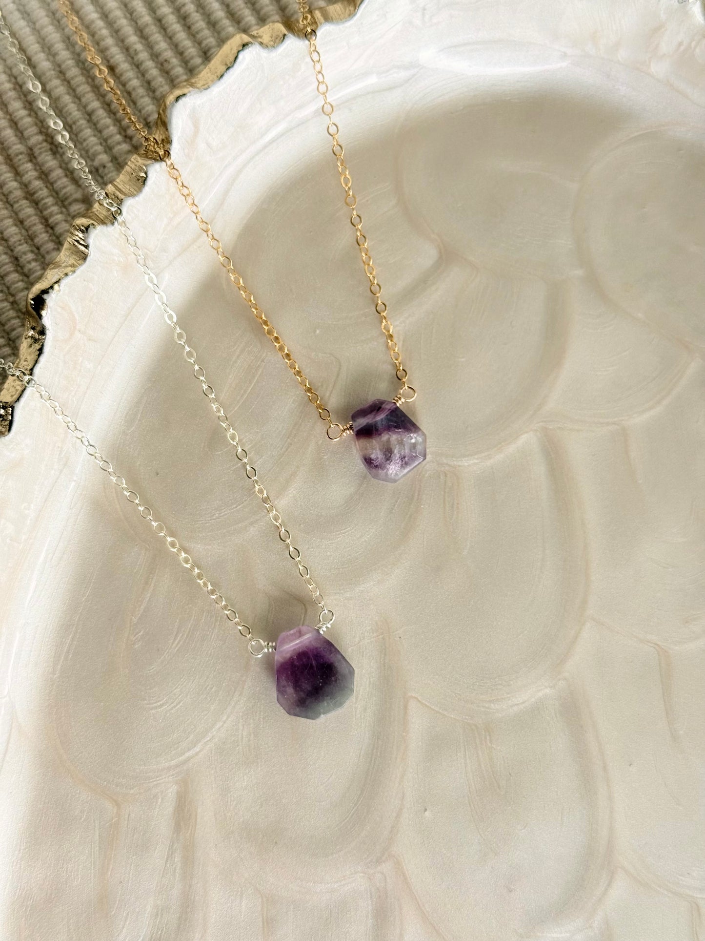 Fluorite Multi-Color Necklace