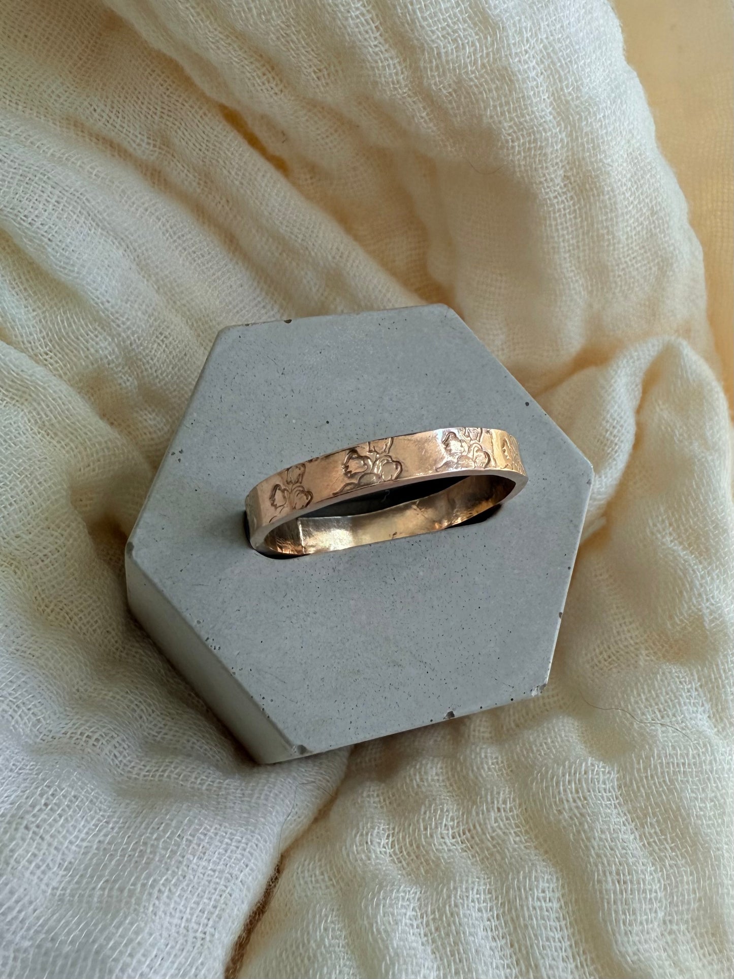 Birth Flower Ring