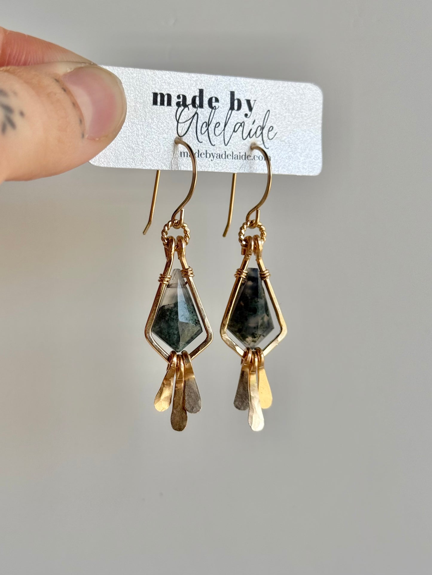 Moss Agate Anniversary Collection