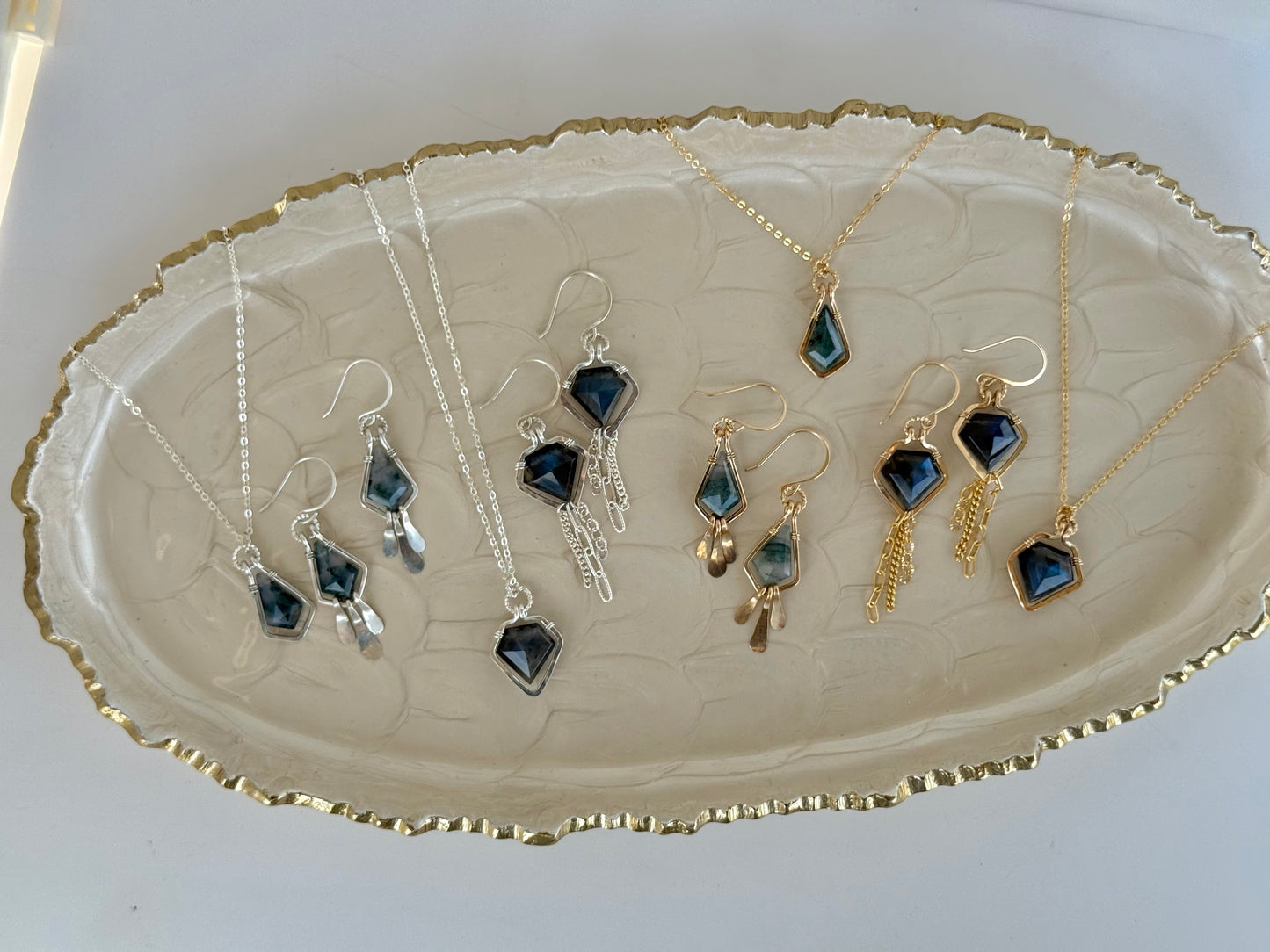 Moss Agate Anniversary Collection