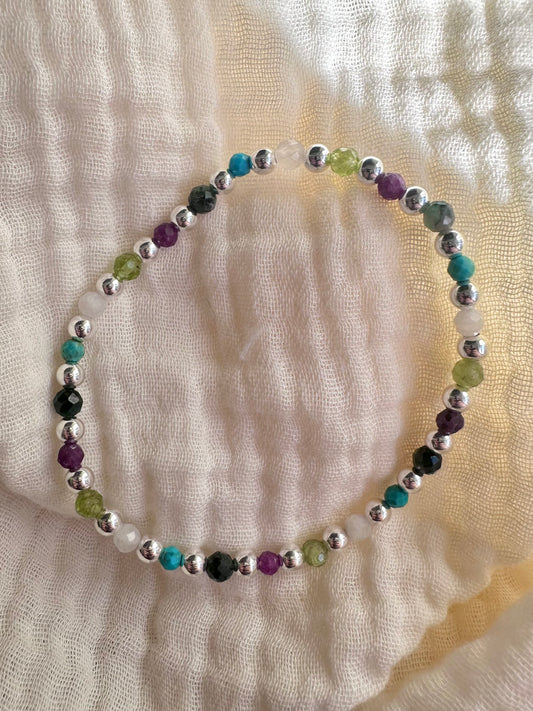 Multiple Birthstones Bracelet