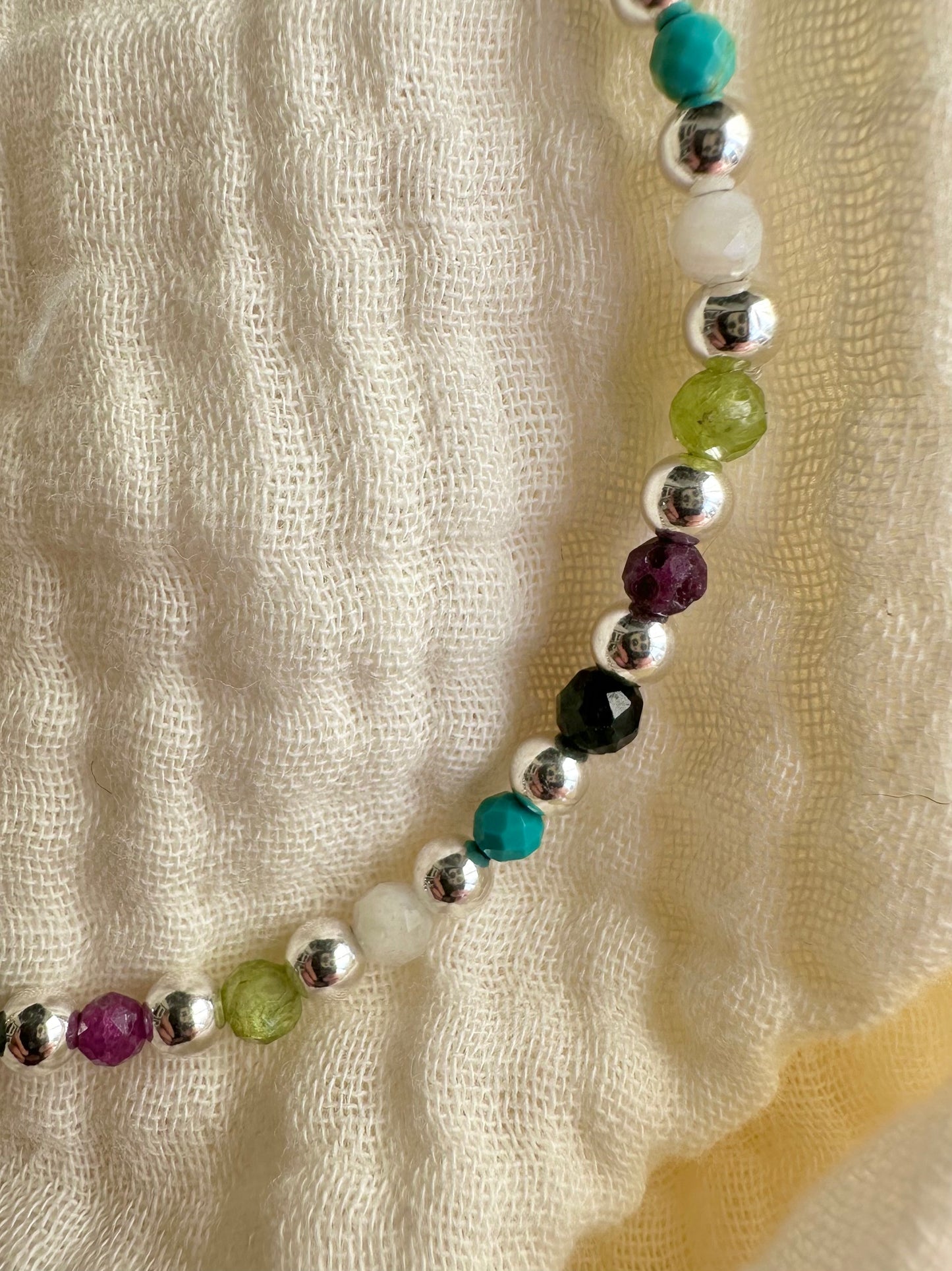 Multiple Birthstones Bracelet