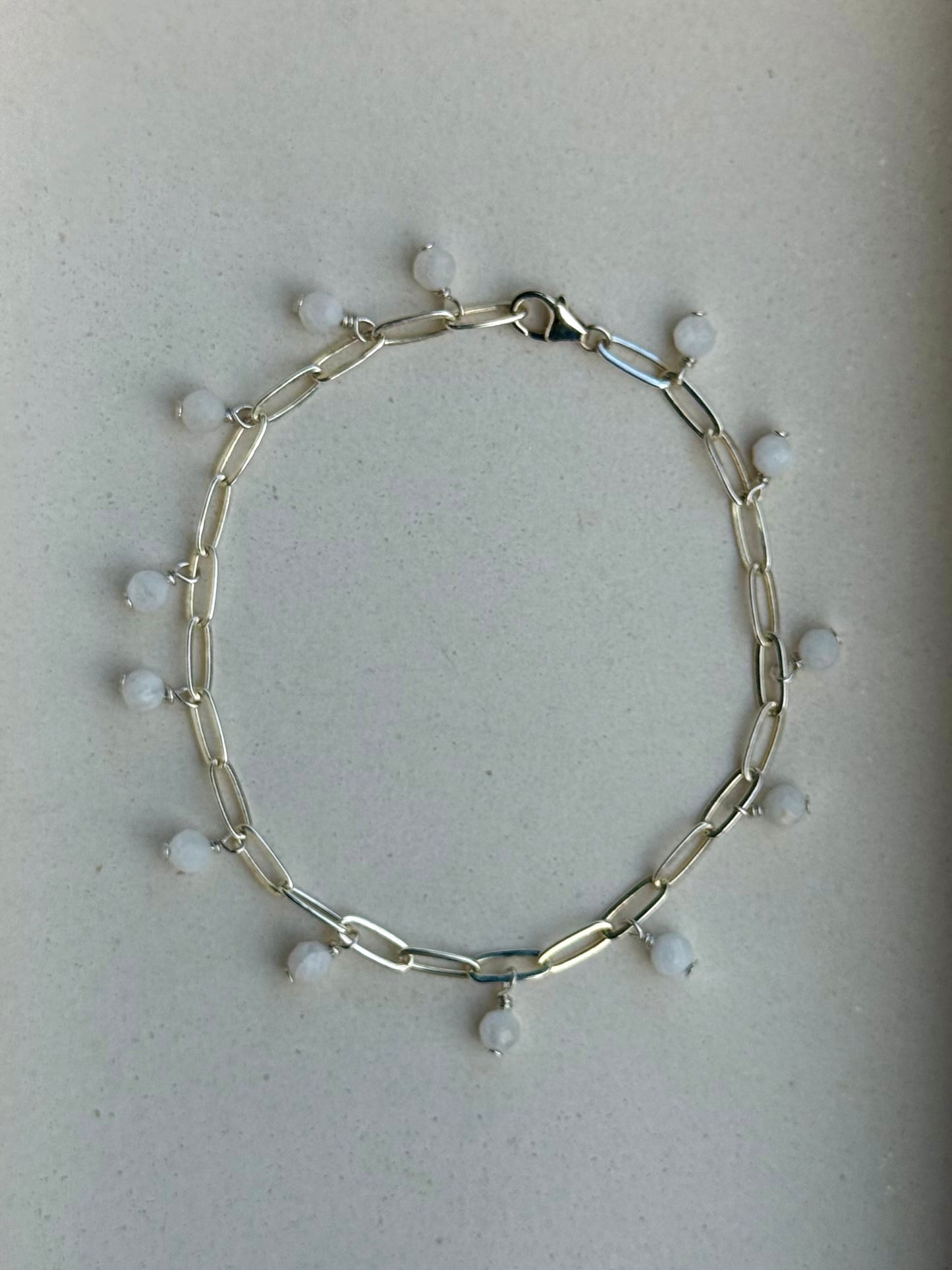 Moonstone Sterling Silver Bracelet