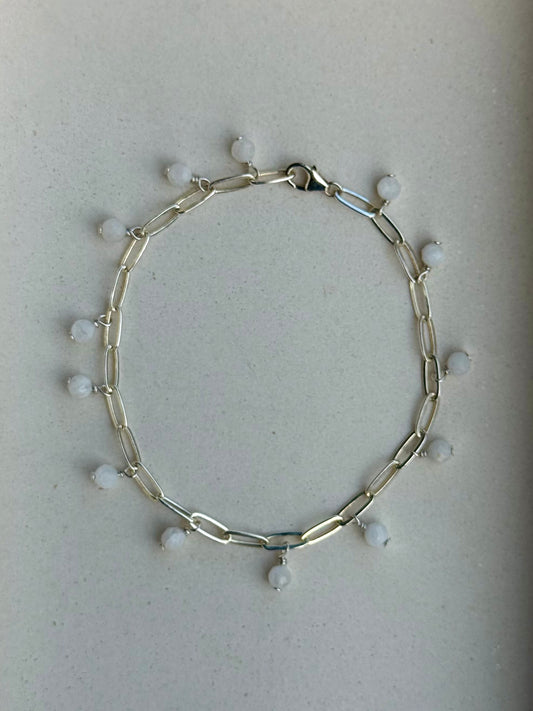 Moonstone Sterling Silver Bracelet