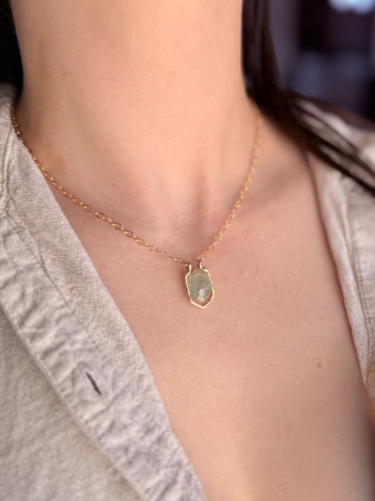 Aquamarine Necklace